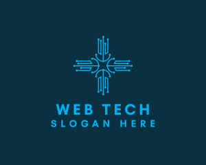 Cross Circuitry Tech logo design