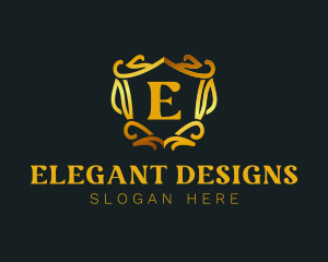 Gold Royalty Boutique logo design