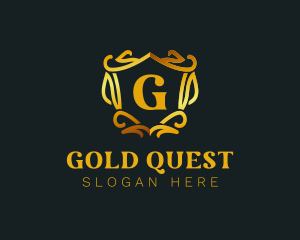 Gold Royalty Boutique logo design