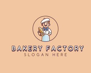 Baguette Bread Bakery logo design