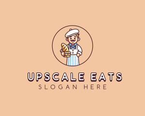 Baguette Bread Bakery logo design