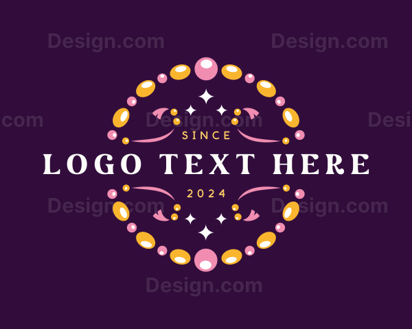 Beads Bracelet Accessory Logo