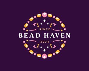 Beads Bracelet Accessory logo design