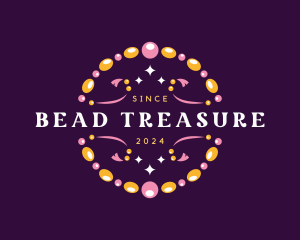 Beads Bracelet Accessory logo design