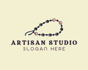 Beads Fashion Jewelry logo design