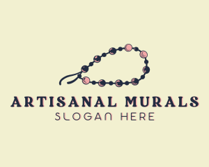 Beads Fashion Jewelry logo design