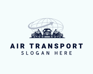 Logistics Truck Fleet logo design