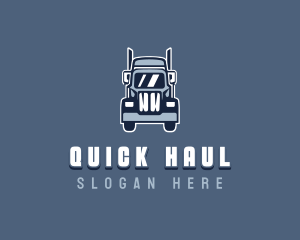 Cargo Trailer Truck Vehicle Logo