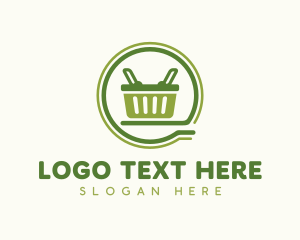 Grocery Shopping Basket logo