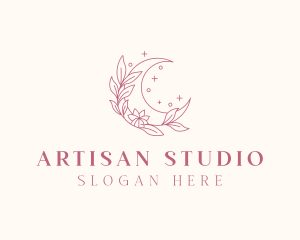 Bohemian Moon Boutique logo design