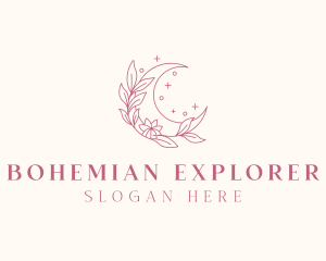 Bohemian Moon Boutique logo design