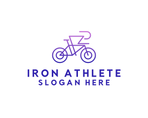 Athletic Cycling Championship logo design