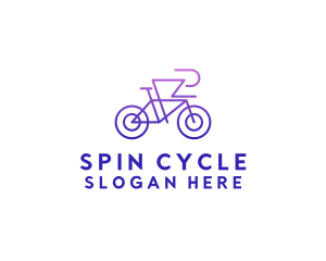 Athletic Cycling Championship logo design