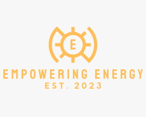 Solar Energy Power logo design