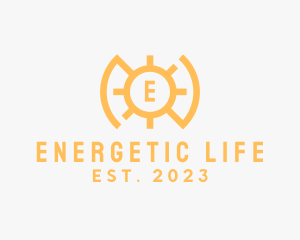 Solar Energy Power logo design