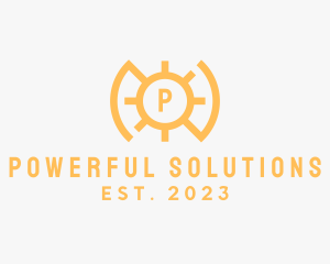 Solar Energy Power logo design