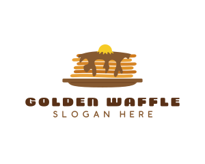 Fluffy Sweet Pancake logo design