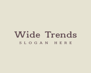 Retro Boutique Trendy Business logo