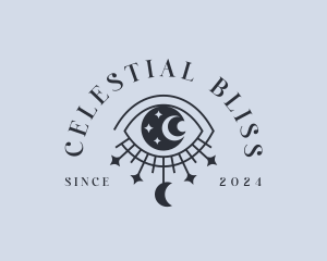 Cosmic Celestial Eye logo design