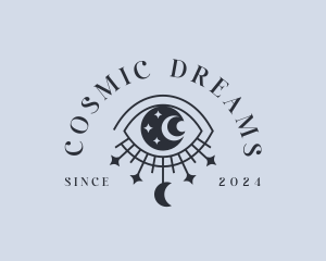 Cosmic Celestial Eye logo design