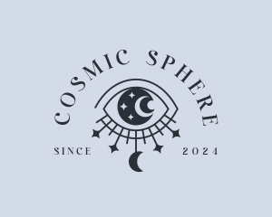 Cosmic Celestial Eye logo design