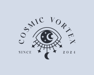 Cosmic Celestial Eye logo design