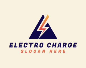 Electrical Energy Lightning  logo design