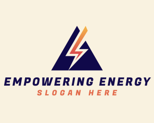 Electrical Energy Lightning  logo design