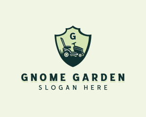 Lawn Mower Landscaping Gardening logo design