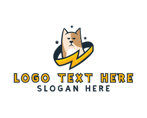 Stars Lightning Cat logo