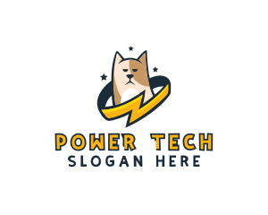 Stars Lightning Cat logo