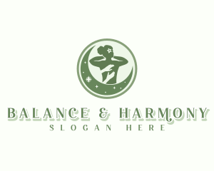 Spa Massage Woman logo design