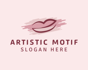 Lipstick Makeup Artist logo design