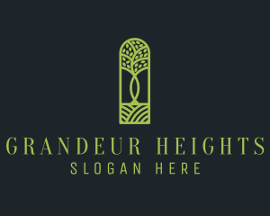 Tree Planting Garden logo design