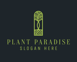 Tree Planting Garden logo design