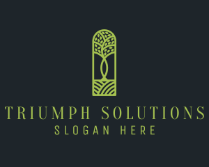 Tree Planting Garden logo design