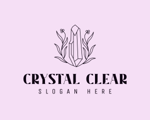 Luxury Jewelry Crystal logo design