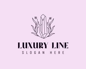 Luxury Jewelry Crystal logo design