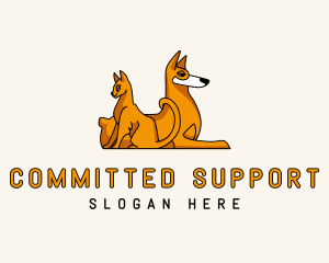 Dog Cat Animal Care logo design