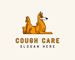 Dog Cat Animal Care logo design