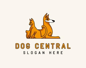 Dog Cat Animal Care logo design