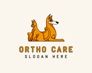 Dog Cat Animal Care logo design