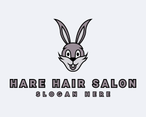 Cartoon Rabbit Tooth logo