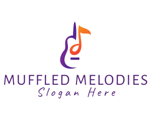 Musical String Instrument logo design