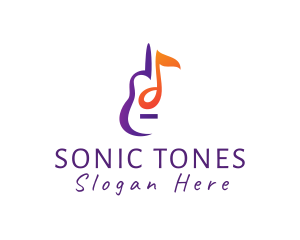 Musical String Instrument logo design