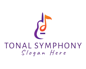 Musical String Instrument logo design