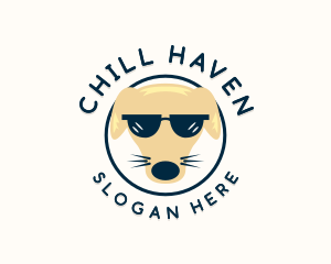 Cool  Dog Sunglasses Logo