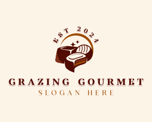 Gourmet Chocolate Candy logo design