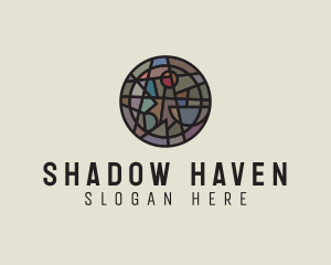 Geometric Stained Glass Art logo