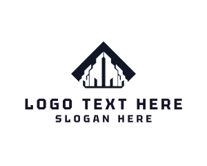 Abstract Building Construction  logo